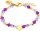 Prinzessin Lillifee 2035302 bracelet with beads and a star pendant