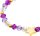 Prinzessin Lillifee 2035302 bracelet with beads and a star pendant