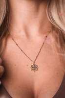 Aphonia necklace with a snowflake pendant - Holzkern Model: Jewelry