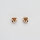 Scale triangular ear studs - Holzkern Model: Jewelry
