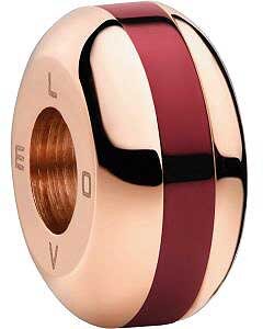 Charm made of stainless steel and ceramic inset - Bering Jewelry Model: Lovely-5