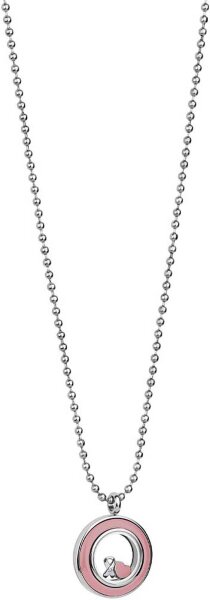 Rolo chain made of stainless steel with round pendant - Bering Jewelry Model: 315-112-05