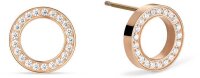 Round ear studs set with stones - Bering Jewelry Model:...