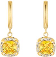 Hoops with stone pendants - s.Oliver Jewelry Model: 2037831