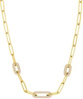 Gold statement necklace - s.Oliver Jewelry Model: 2037986