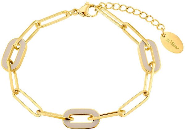 Gold statement bracelet - s.Oliver Jewelry Model: 2037987