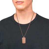 Venetian chain with dog tag pendant - s.Oliver Jewelry Model: 2037991