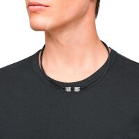 Leather necklace with beads - s.Oliver Jewelry Model:...