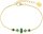 Bracelet with various shaped charms - s.Oliver Jewelry Model: 2036882