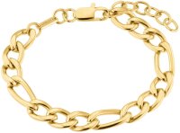 Gold figaro bracelet - s.Oliver Jewelry Model: 2038009