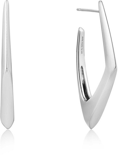 ANIA HAIE E053-08G futuristic, angular hoops