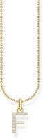 Necklace with pendant letter F - Thomas Sabo Model:...