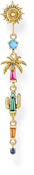 Single colorful drop earring - Thomas Sabo Model: H2286-488-7