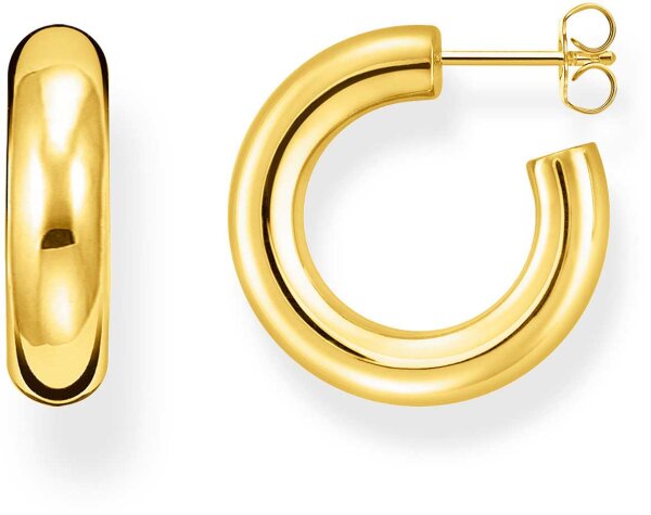 Gold-colored small hoops - Thomas Sabo Model: CR635-413-39