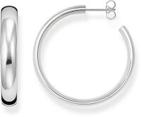 Silver-colored medium hoops - Thomas Sabo Model:...