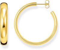 Gold-colored medium hoops - Thomas Sabo Model: CR640-413-39