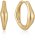 ANIA HAIE E044-03G wavy hoops