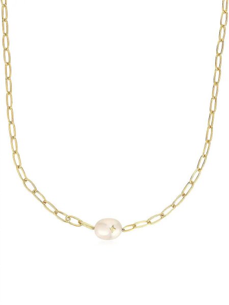 ANIA HAIE N043-05G necklace with a pearl pendant