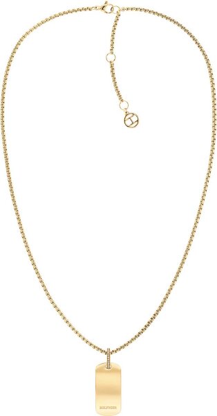 Venetian chain with dog tag pendant - Tommy Hilfiger Model: 2780861
