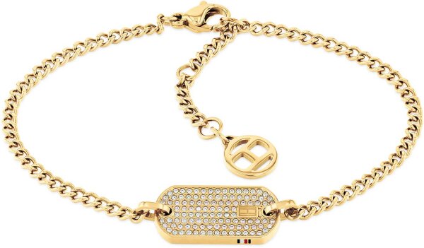 Curb chain with dog tag pendant - Tommy Hilfiger Model: 2780863