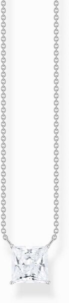 Necklace with a pendant with stones - Thomas Sabo Model: KE2212-051-14