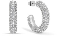 Hoops made of stainless steel with stones - Bering...