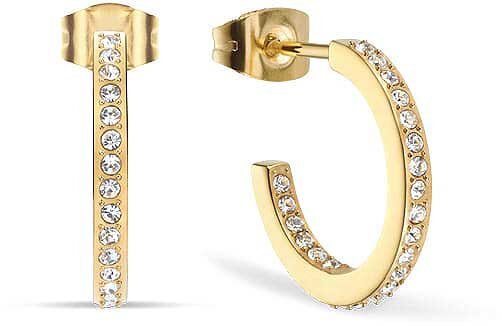 Hoops made of stainless steel with stones - Bering Jewelry Model: 737-27-05