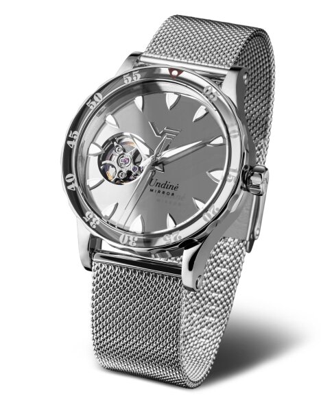 Ladies watch with a mirror-polished metal dial - Vostok Model: NH38-515A765B