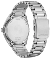 Citizen mens watch model: AW1571-76L with Eco-Drive movement and blue dial