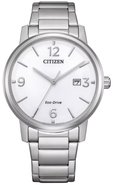 Citizen mens watch model: BM6755-71A with white dial and stainless steel bracelet