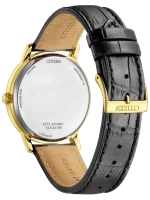 Citizen mens watch model: BM6756-01A with white dial and leather strap
