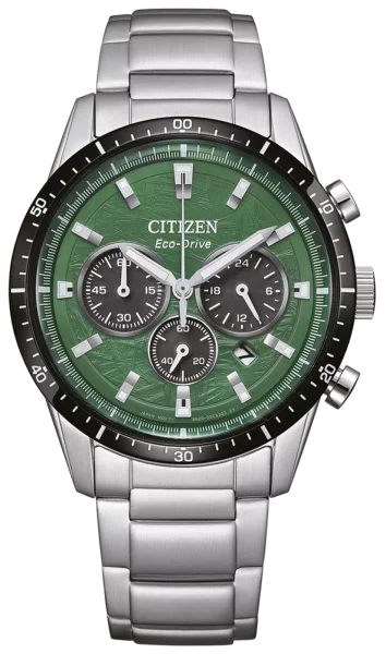 Citizen mens watch model: CA4624-56X with green dial