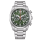 Citizen mens watch model: CA4640-50X with green dial and stainless steel bracelet