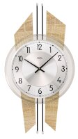 AMS wall clock model: 9625 with wooden case and aluminum...