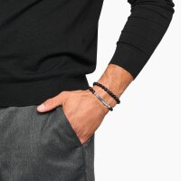 Beads Armband aus Obsidian und schwarzem Zirkoniastein - Thomas Sabo Modell: A2194-705-11-L19