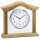AMS Radio-Controlled Table Clock 5139/18 - Solid Wood Case Beech