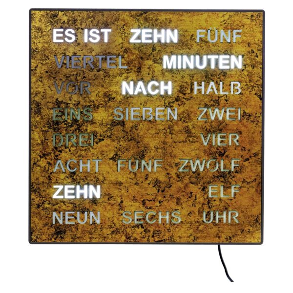 AMS Table and Wall Clock 1243 - Plastic Case