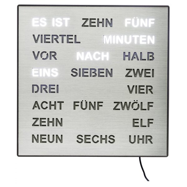 AMS Table and Wall Clock 1245 - Plastic Case