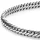 Bracelet made of 7mm thick silver - Rebel&Rose Model: RR-BR028-S-L