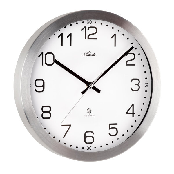 Modern wall clock with a case diameter of 30 cm – Atlanta model: 4371/0