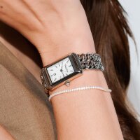 Damenuhr Zifferblatt weiß Strichindex Zirkoniasteine weiß-Thomas Sabo