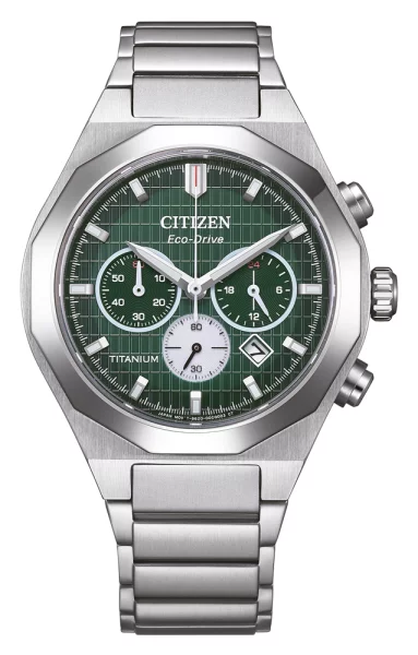 Citizen Herrenuhr Modell: CA4691-59X mit dunkelgrünem Zifferblatt