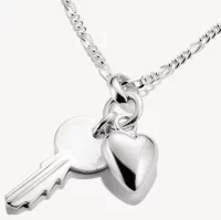 Charm-Anhänger, Herz und Schlüssel - Thomas...