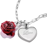 Thomas Sabo Charm-Anhänger, Love-Herz, aus Silber