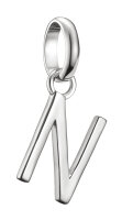 Thomas Savo Charm-Anhänger Buchstabe N Connect Silber