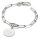 Thomas Sabo Charm-Armband Paperclip mit einem Connect Link Silber