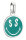 Thomas Sabo SMILEYWORLD® Dollars Charm-Anhänger Connect Silber