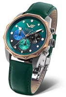 Womens Watch Green with Leather Strap – Vostok...