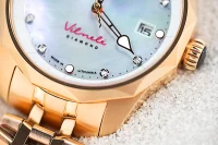 Ladies Watch Rose Gold-Tone with Stainless Steel Bracelet – Vostok Europe Model: VS42-125B754B