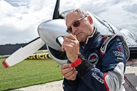 Mens watch black with red silicone strap – Vostok Europe Model: VK68-592C775